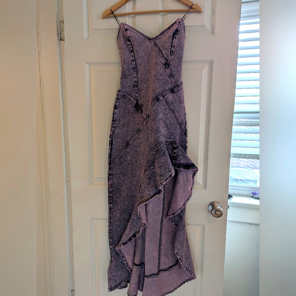 Amanda Uprichard Symone Dress  Pink Acid